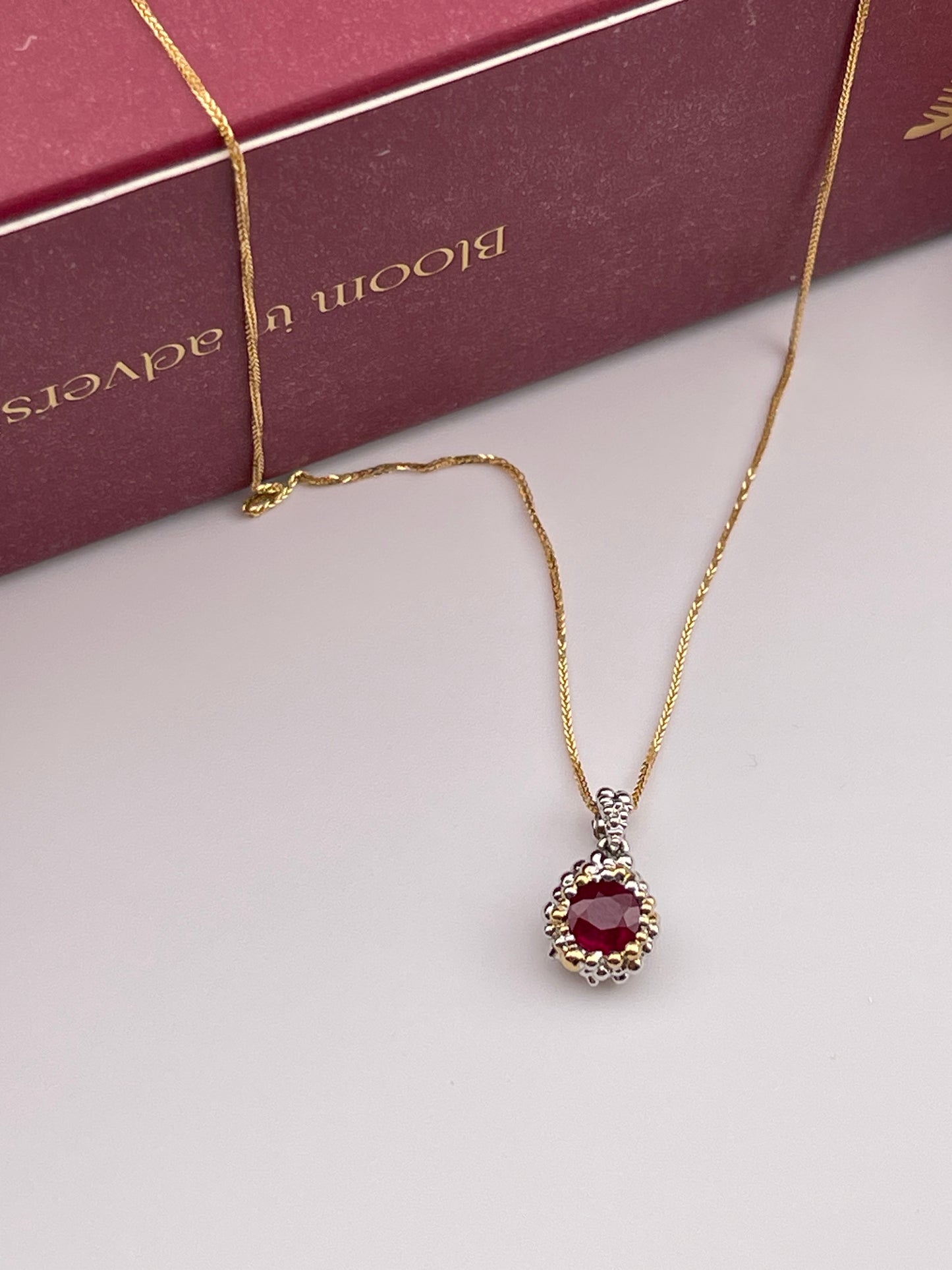 18k Ruby Bubbles Necklace