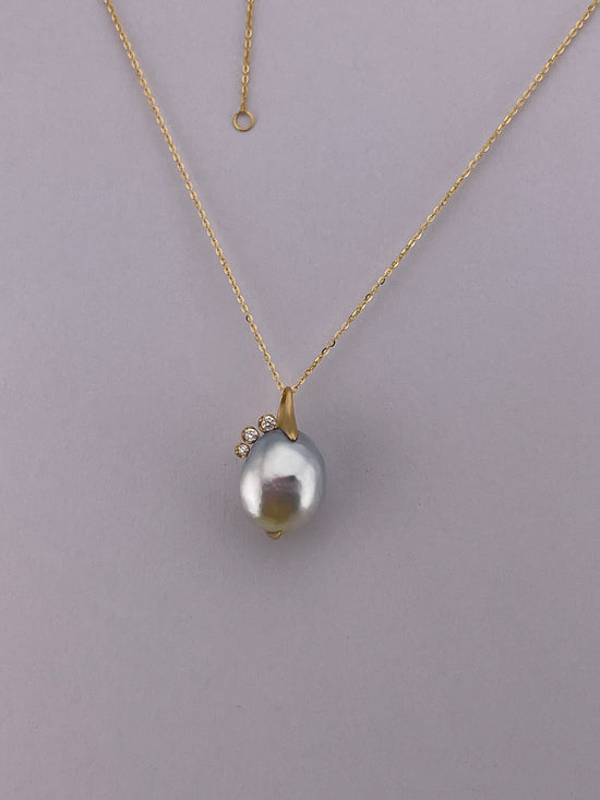 18k Wisdom Pearl Necklace