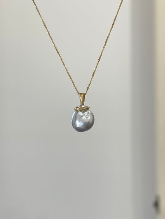 18k Meteor Pearl Necklace