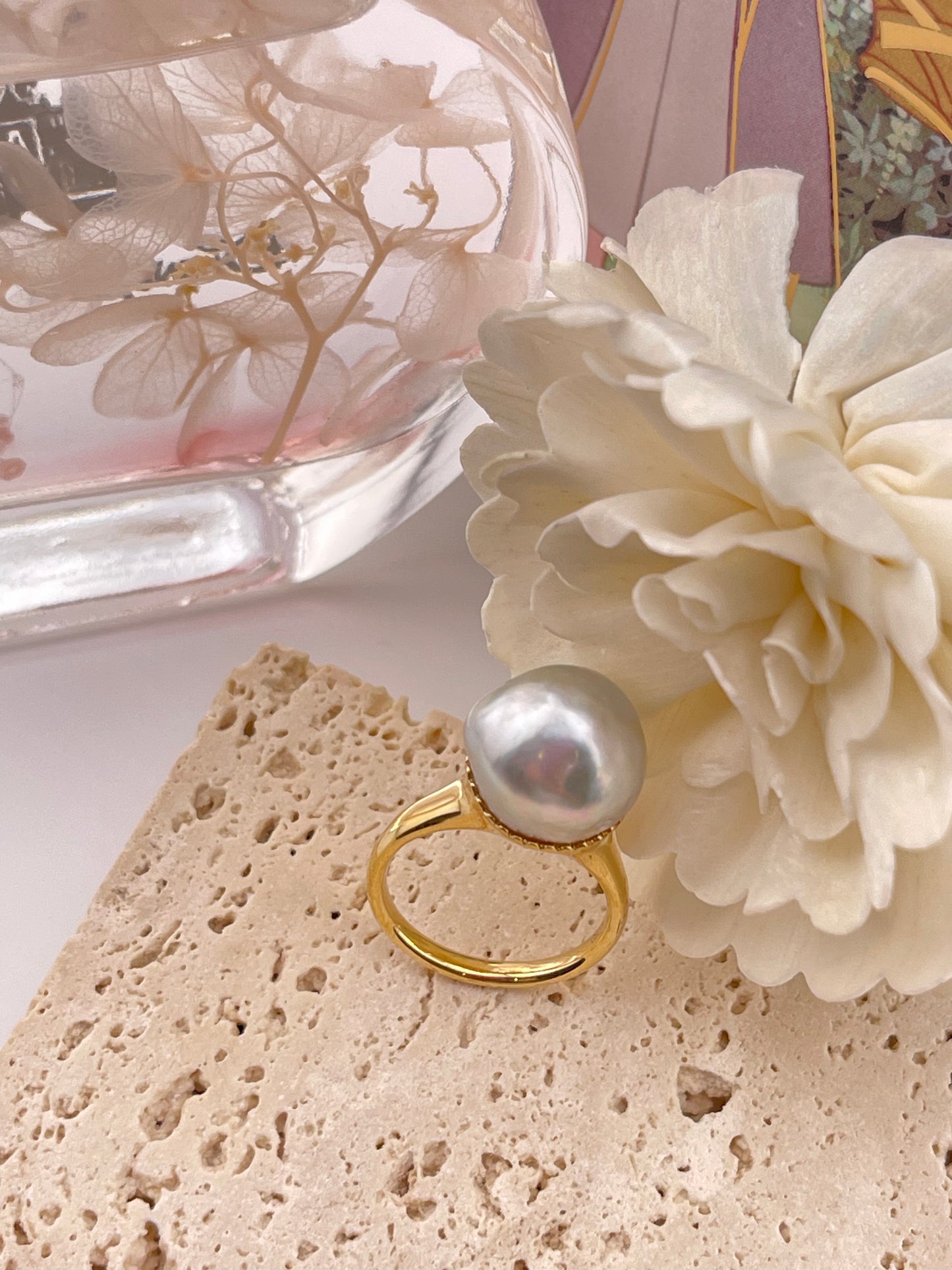 18k South Sea Pearl Ring